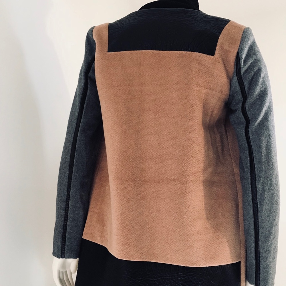 NWT Camel Colorblock Peacoat - Picture 3 of 3